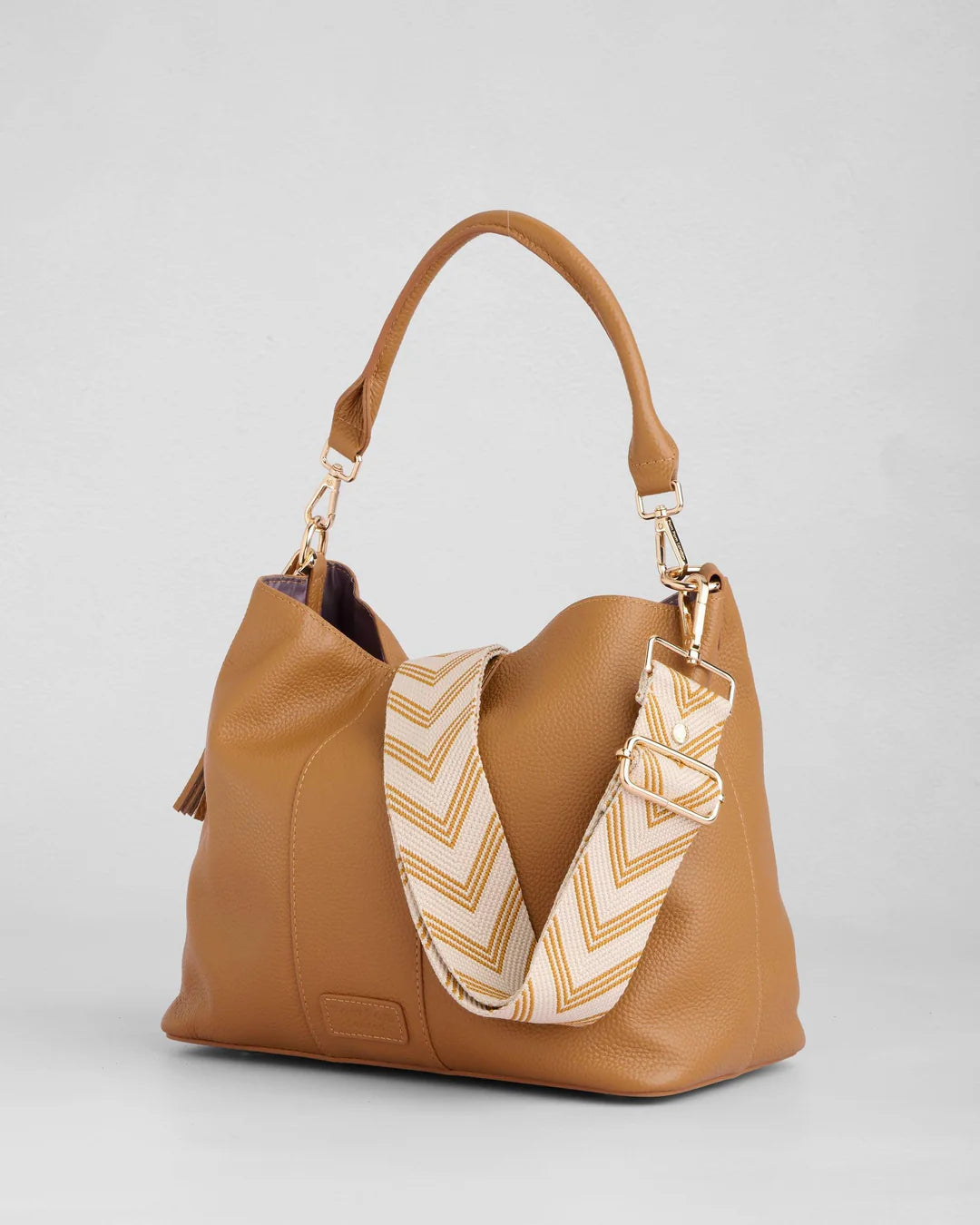 Lambeth Plus Maple + 2 straps (Chestnut Twist Strap & Chestnut Daisy Weave Strap)