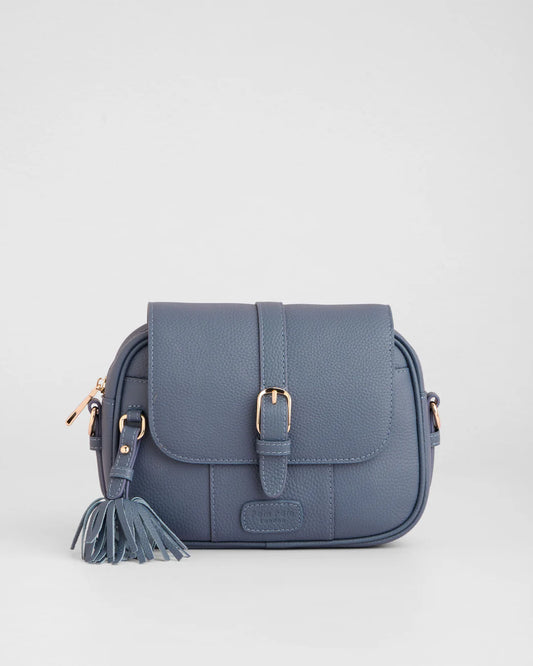 Finsbury Slate Blue + 2 straps (Logo Slate Blue Strap & Blue Mix Strap)