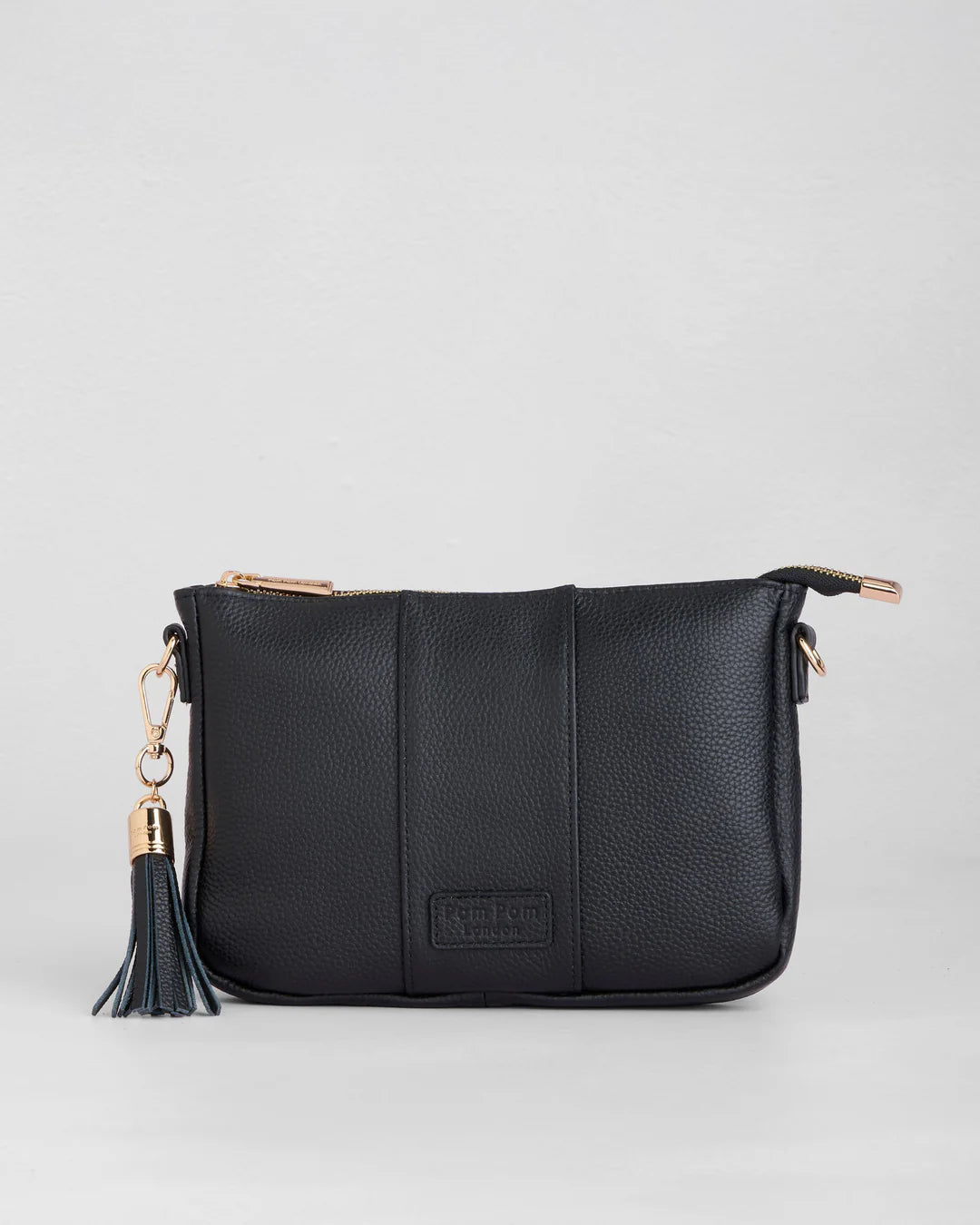Slim City Bag Black + 2 straps (Black Weave Chain & Black Tribal Strap)