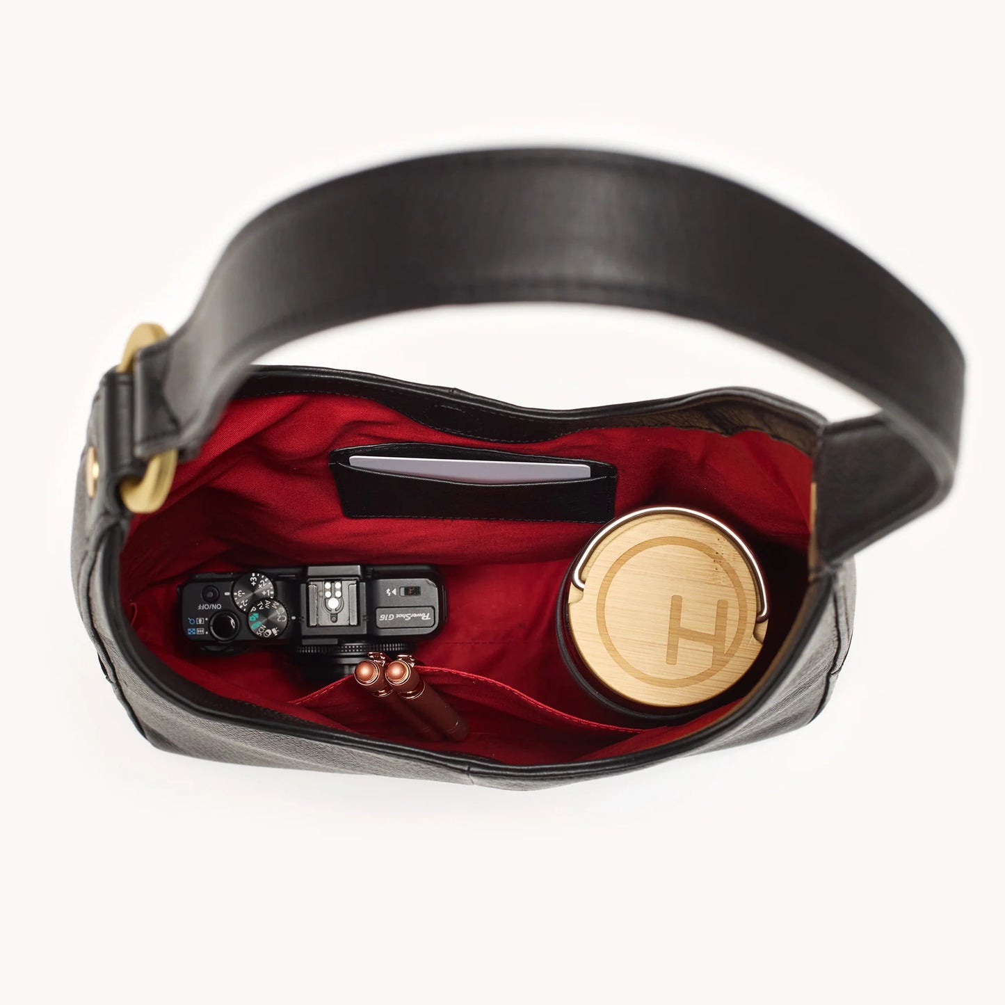 Tim Medium Black/Brushed Gold