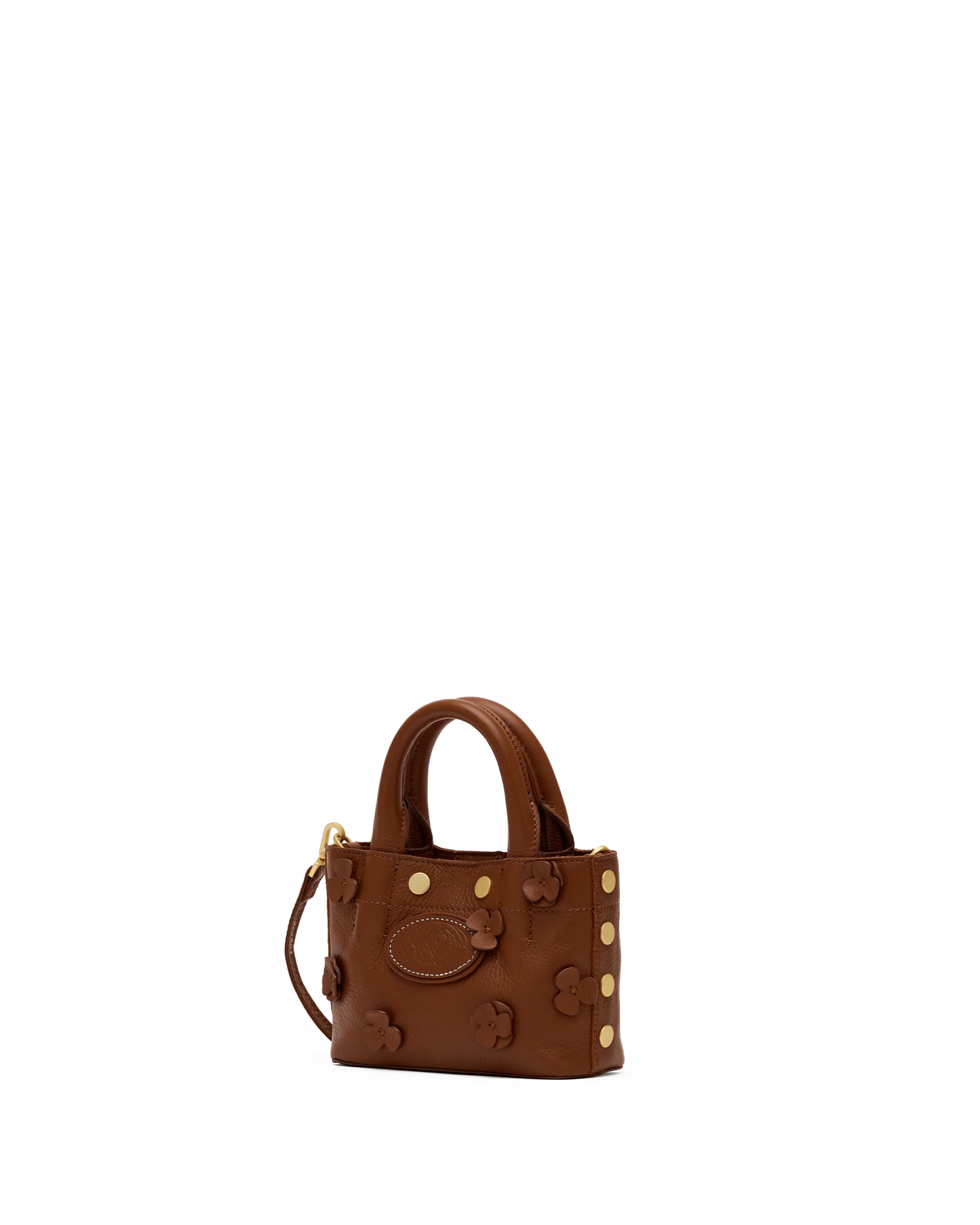 Olympia Tote Mini Sienna Flora/Brushed Gold