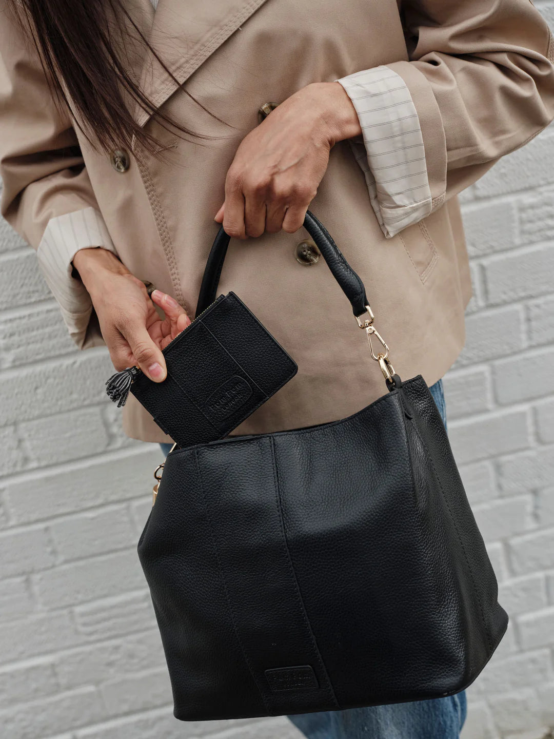 Chelsea Coin & Card Holder Black