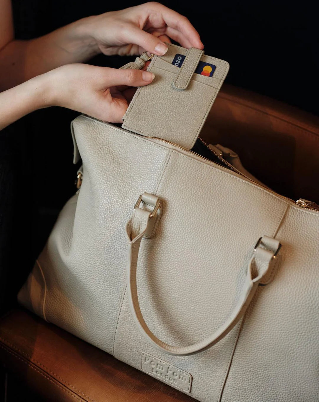 Chelsea Coin & Card Holder Stone