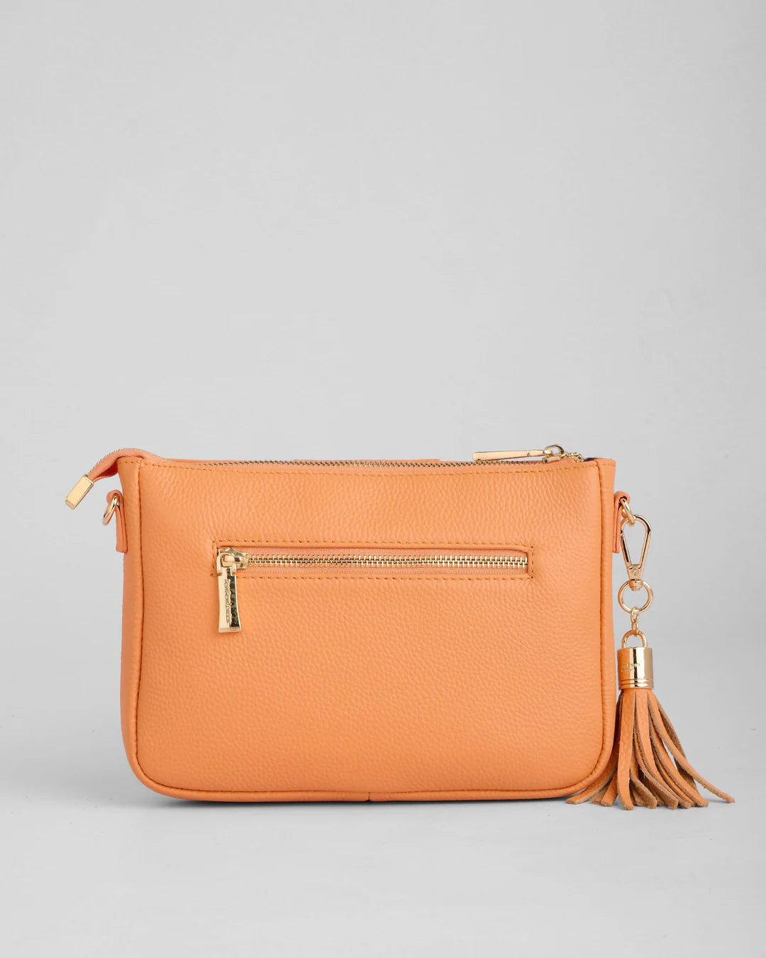 City Slim Bag Mango Tango + 2 straps (Mango Tango Stripe & Marble Link Chain)