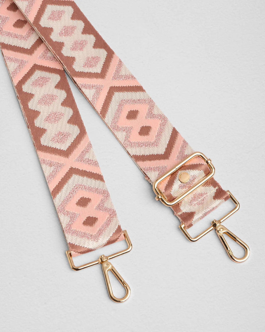 City Slim Bag Dusky Orchid + 2 straps (Dusky Orchid Glitter and Orchid/Gold Stripe)