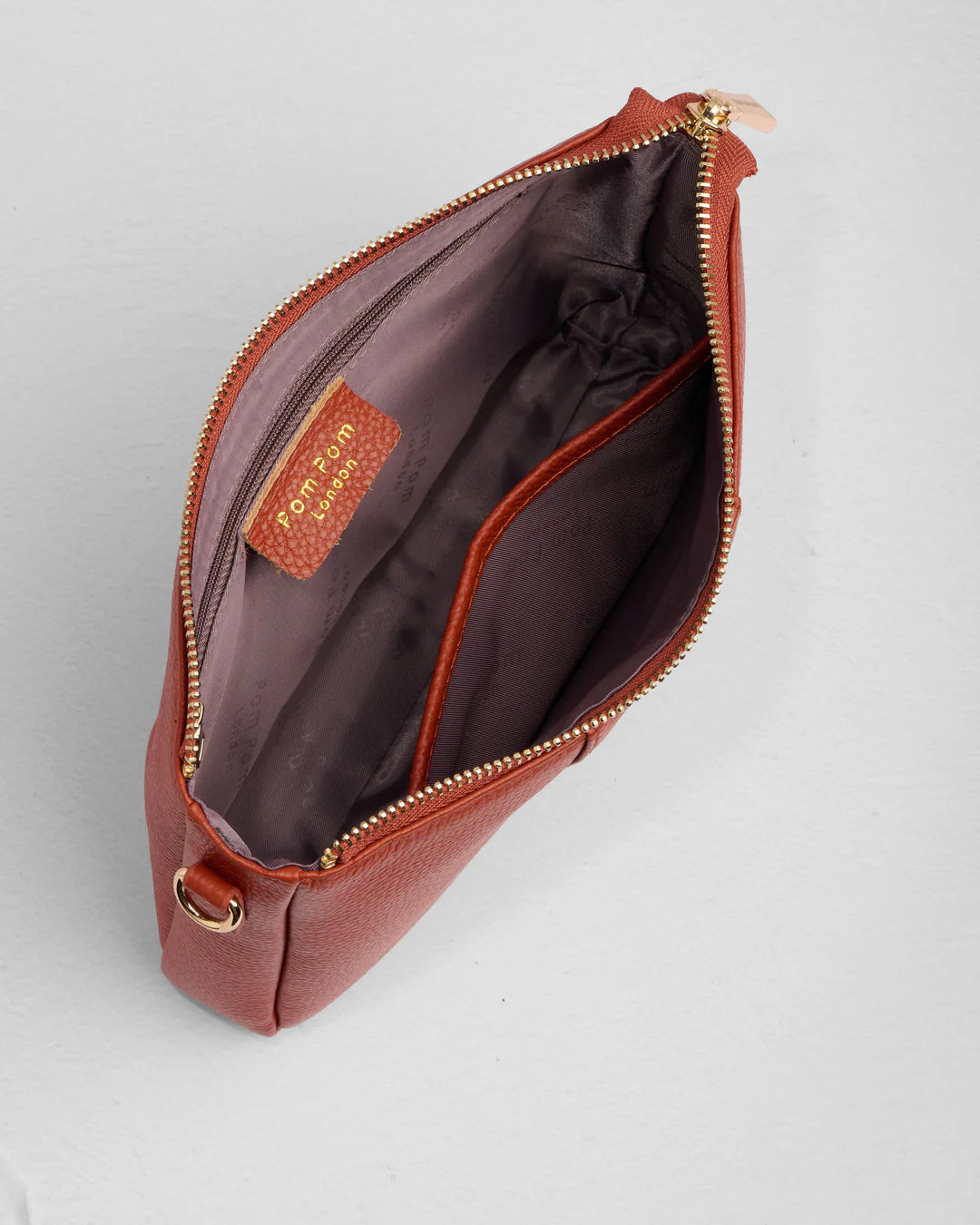 City Slim Bag Burnt Orange + 2 straps (Orange Spice Regal Weave & Burnt Orange Chain Strap)