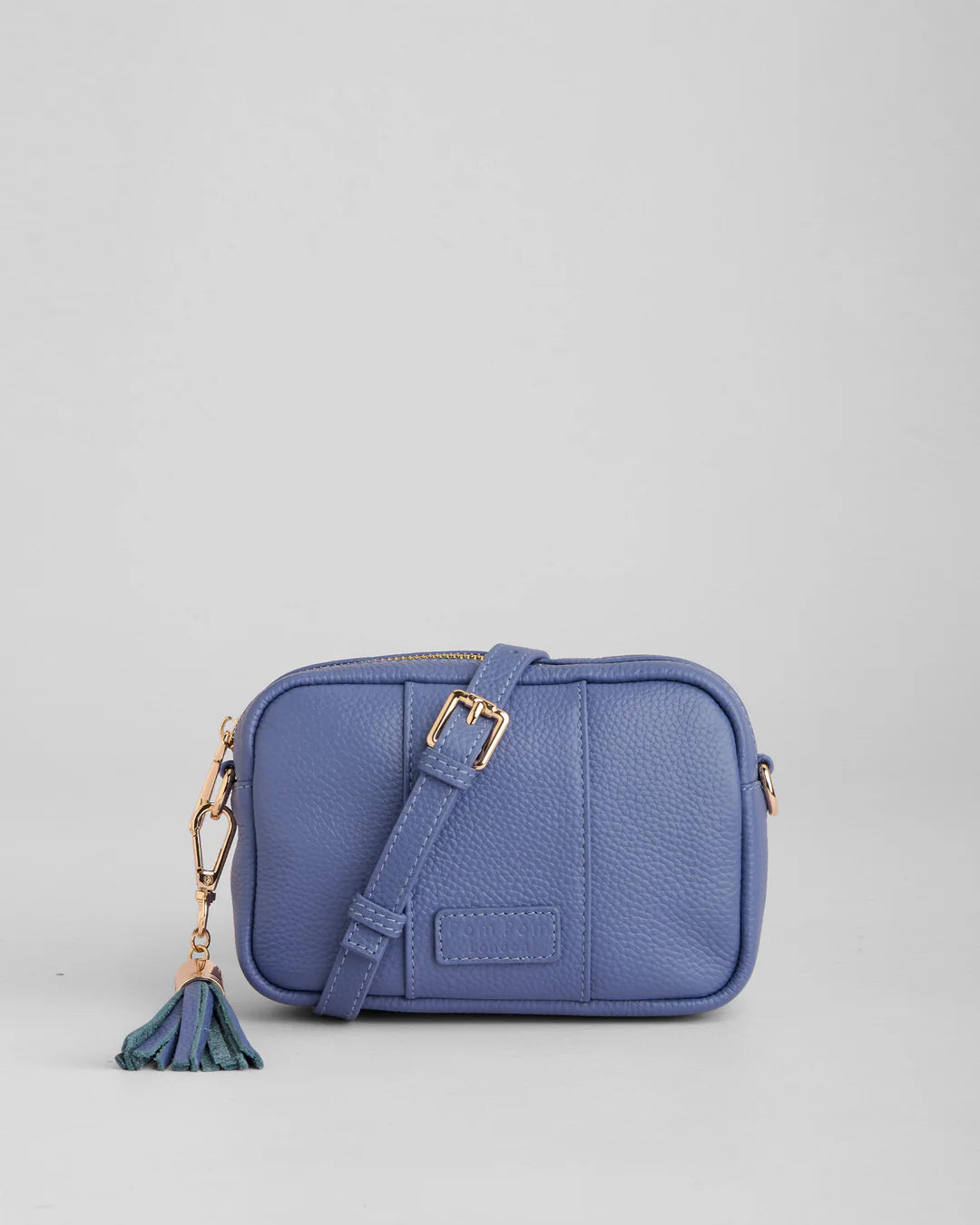 City Mini Lupin Blue + 2 straps (Purple Nightshade Twill & Marble Link Chain)