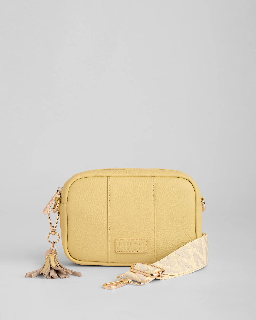 City Mini Bag Staw + 2 straps (Blue Inca Strap & Gold chain Strap)