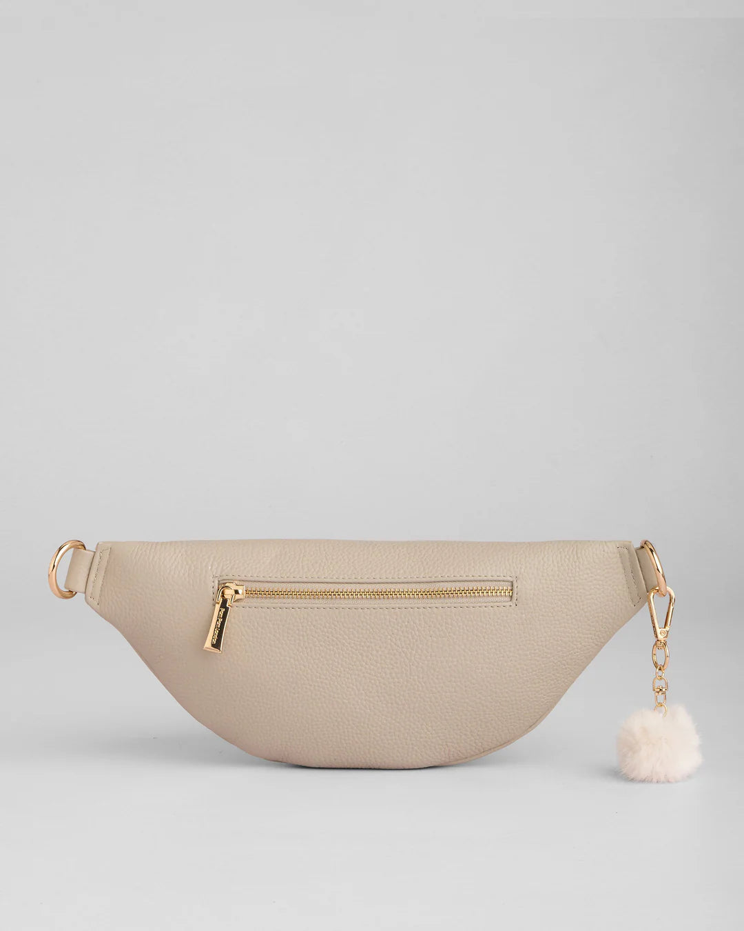 Bum Bag Stone + 2 straps (Stone Mix and Leather Tab Stone)