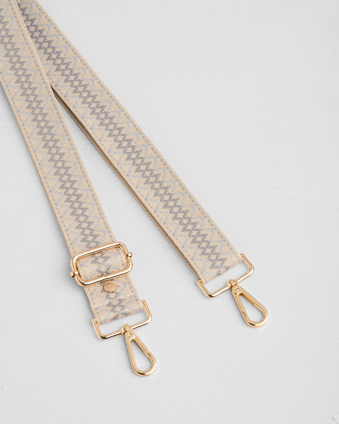 Sutton Sling Salt Grey + 2 straps (Grey Kaleidoscope & Grey Woven stripe)