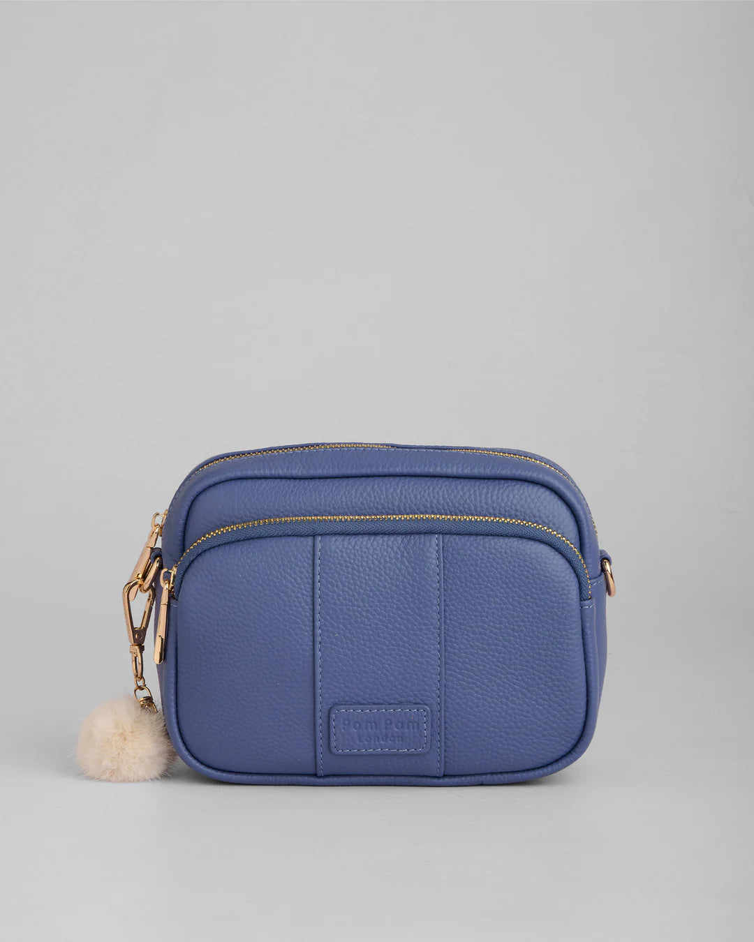 Original Bag Lupin Blue + 2 straps (Navy Harlequin and Lupin Blue Mini Chevron