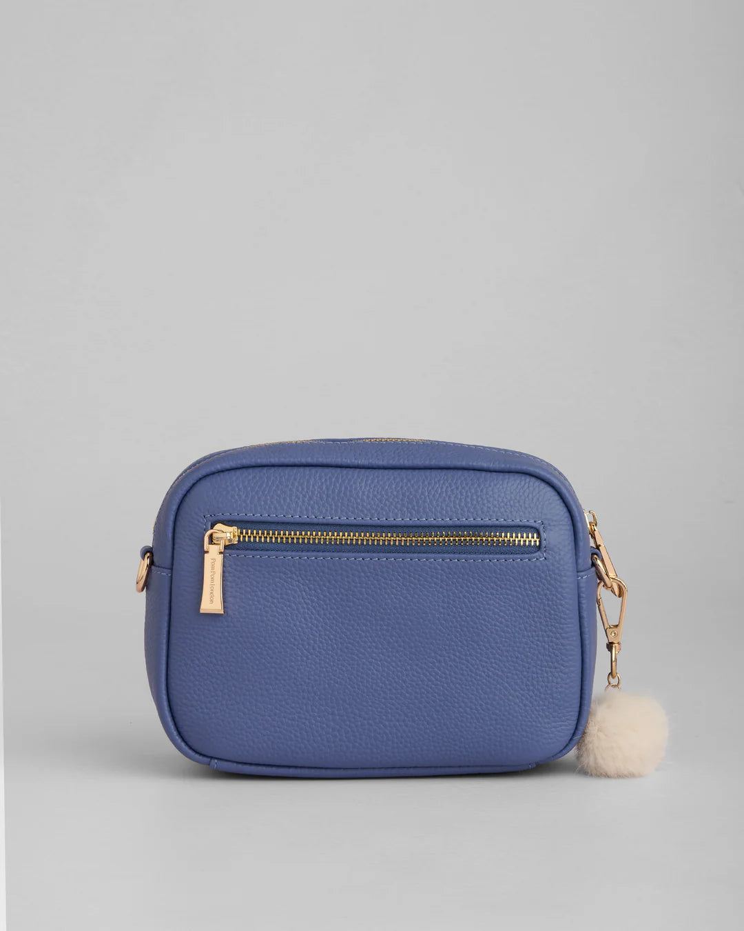 Original Bag Lupin Blue + 2 straps (Navy Harlequin and Lupin Blue Mini Chevron