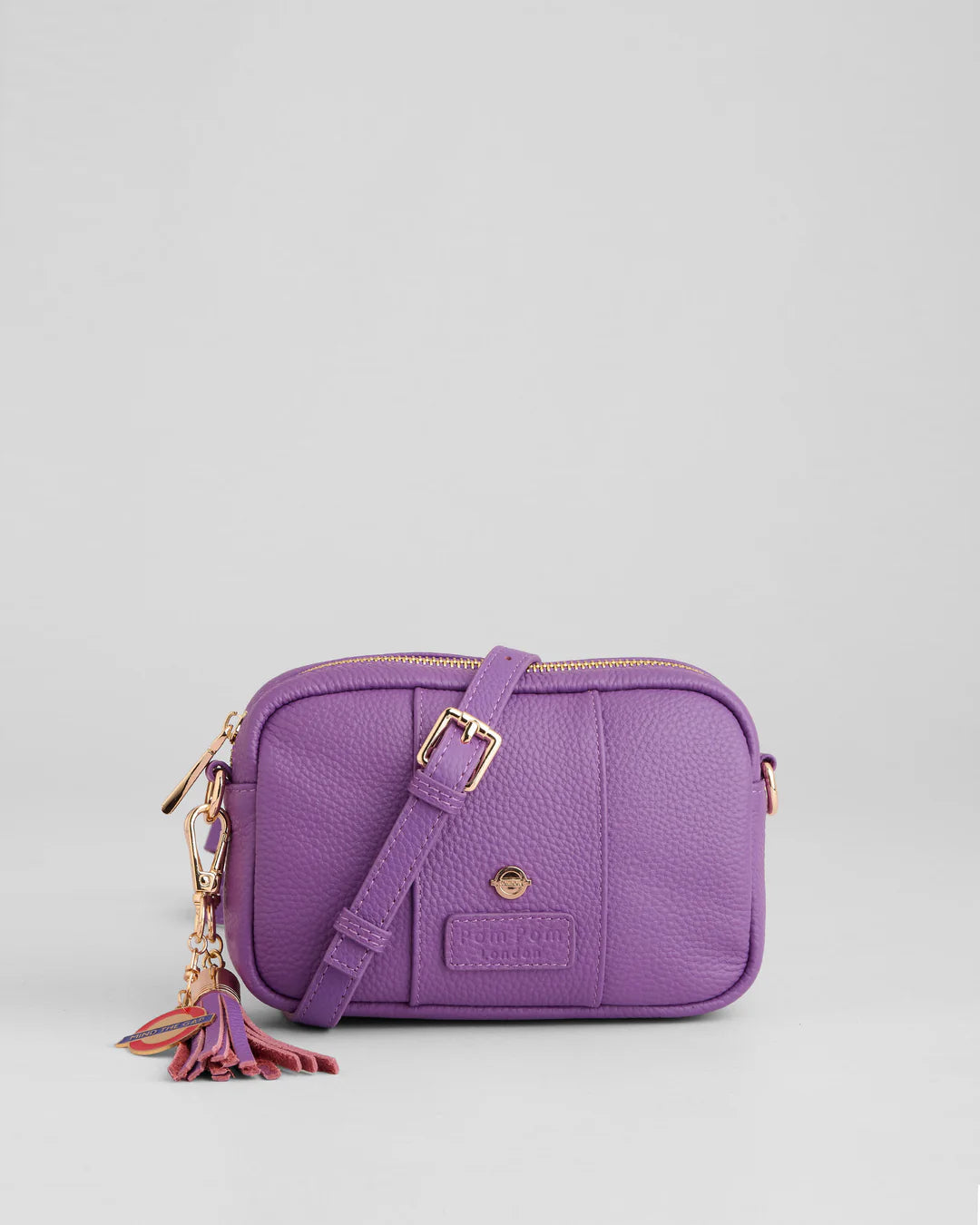 City Mini Bag Elizabeth Line Purple + 2 straps (Elizabeth Line strap & Purple Stripe strap)