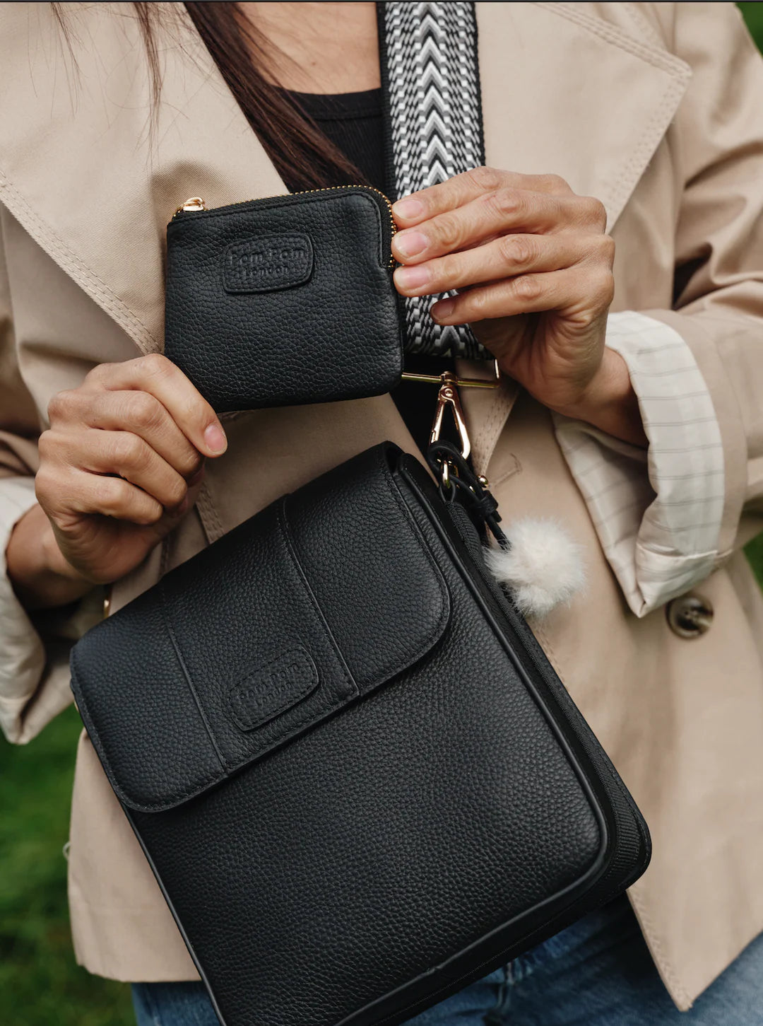 Chelsea Coin Pouch Black