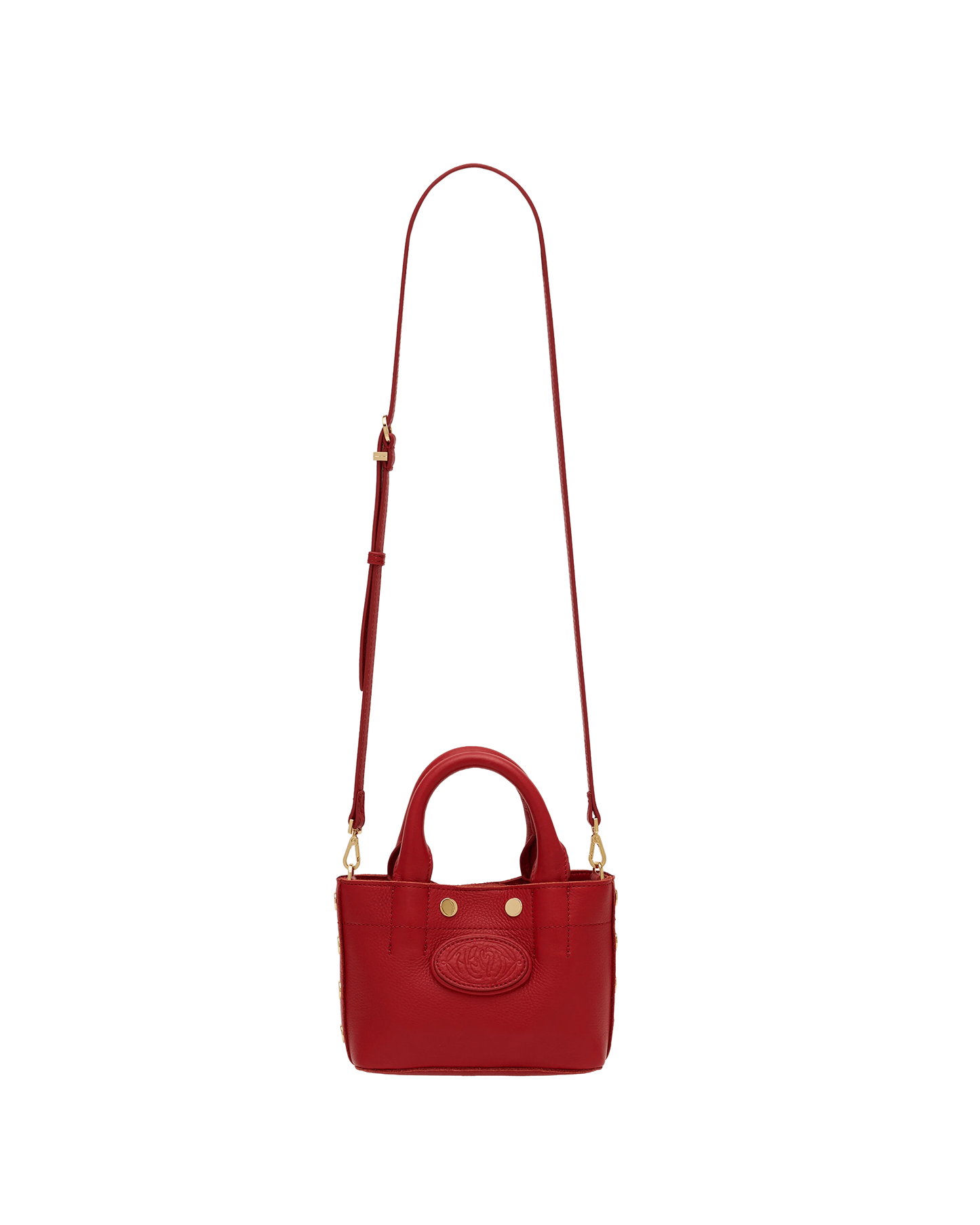 Olympia Tote Mini Chili Red/Gold