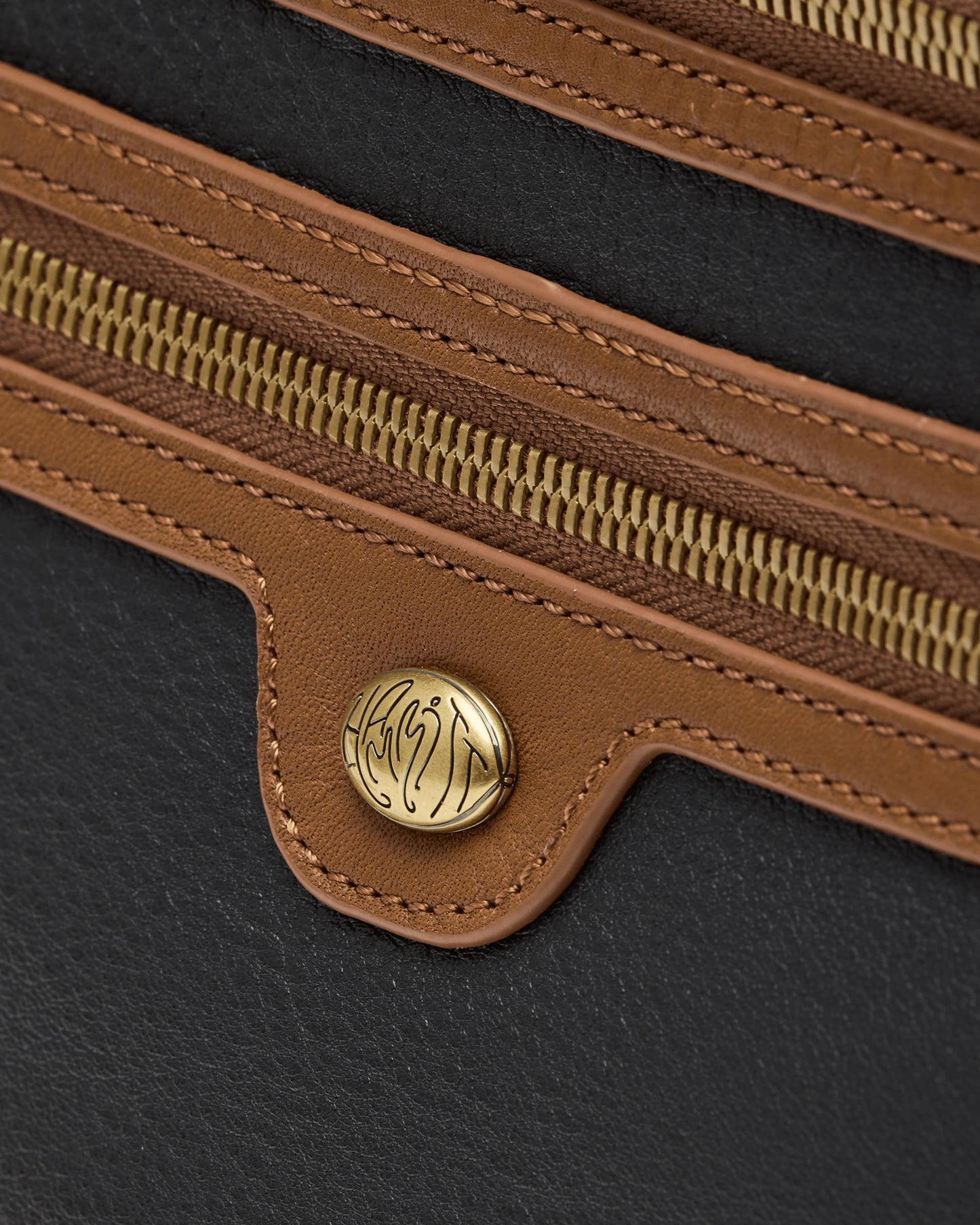 Charles Crossbody Large East End/Antique Gold