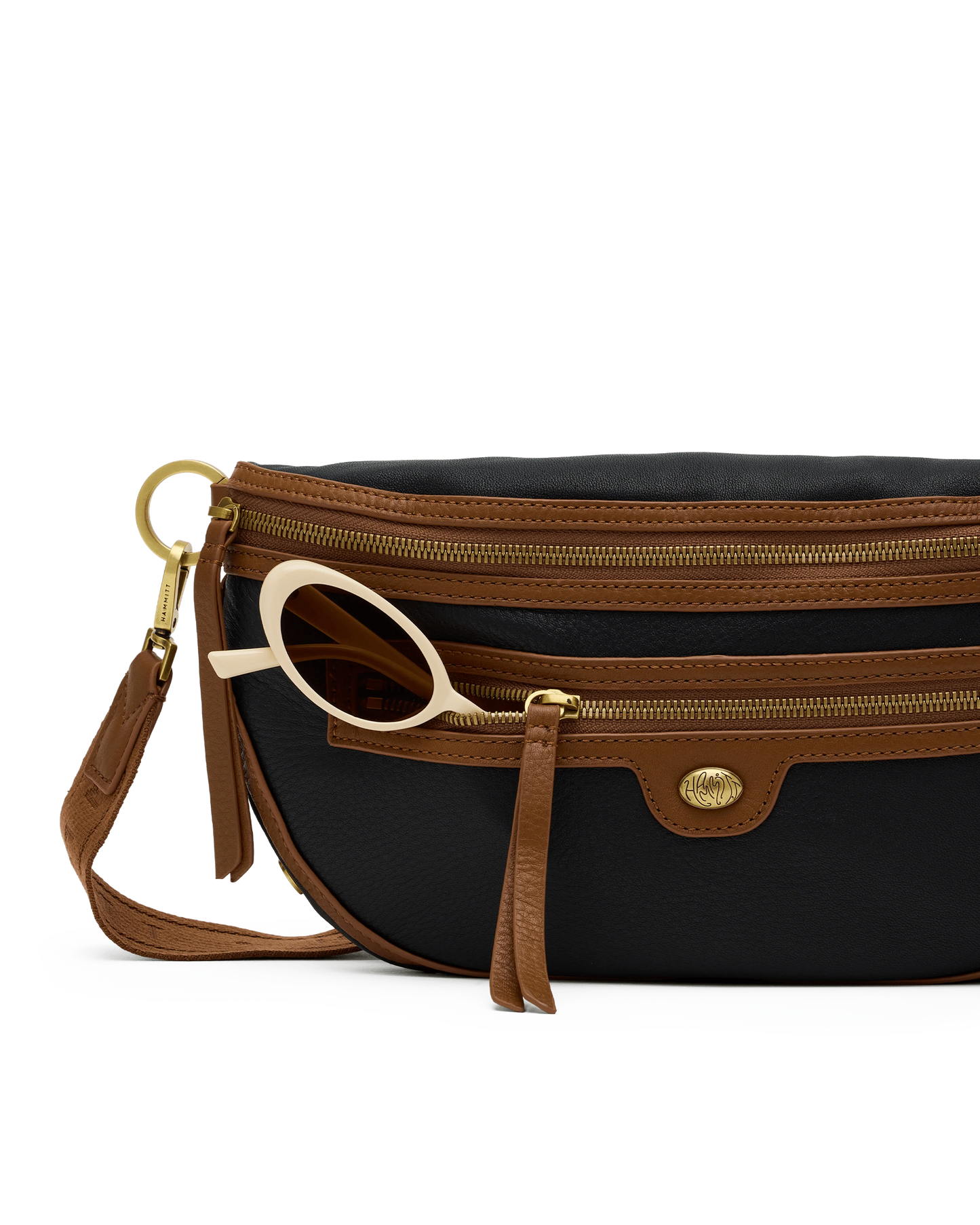 Charles Crossbody Large East End/Antique Gold