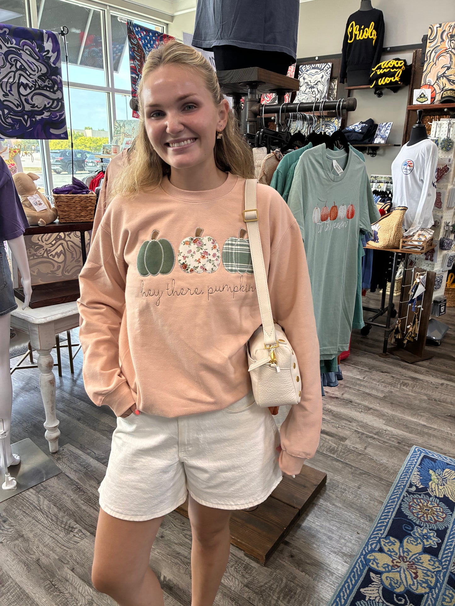 Hey There Pumpkin Trio Sweatshirt