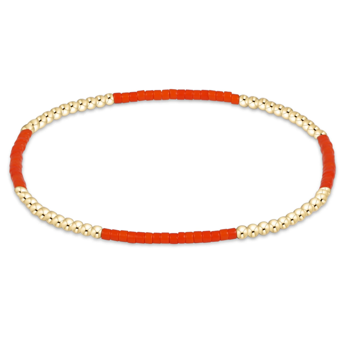 BGDHOPBLFBRORA  Hope Blissful Bracelet - Bright Orange