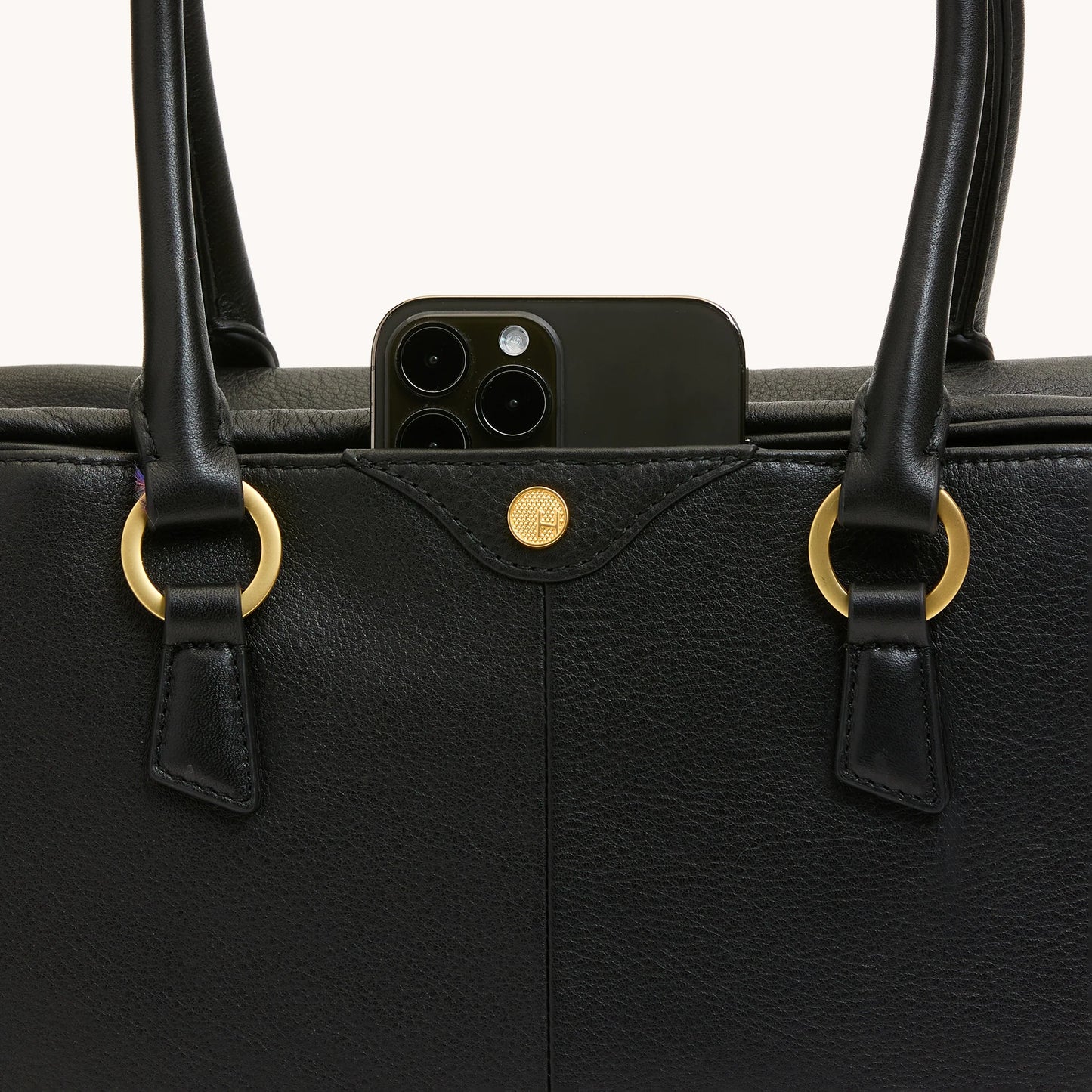 Preorder!  Meredith Med Black/Brushed Gold