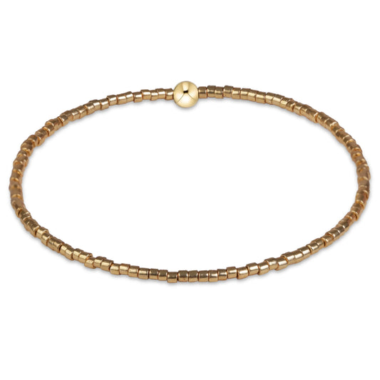 BGDHOPCLGLU  Hope Classic Bracelet - Gold Luster