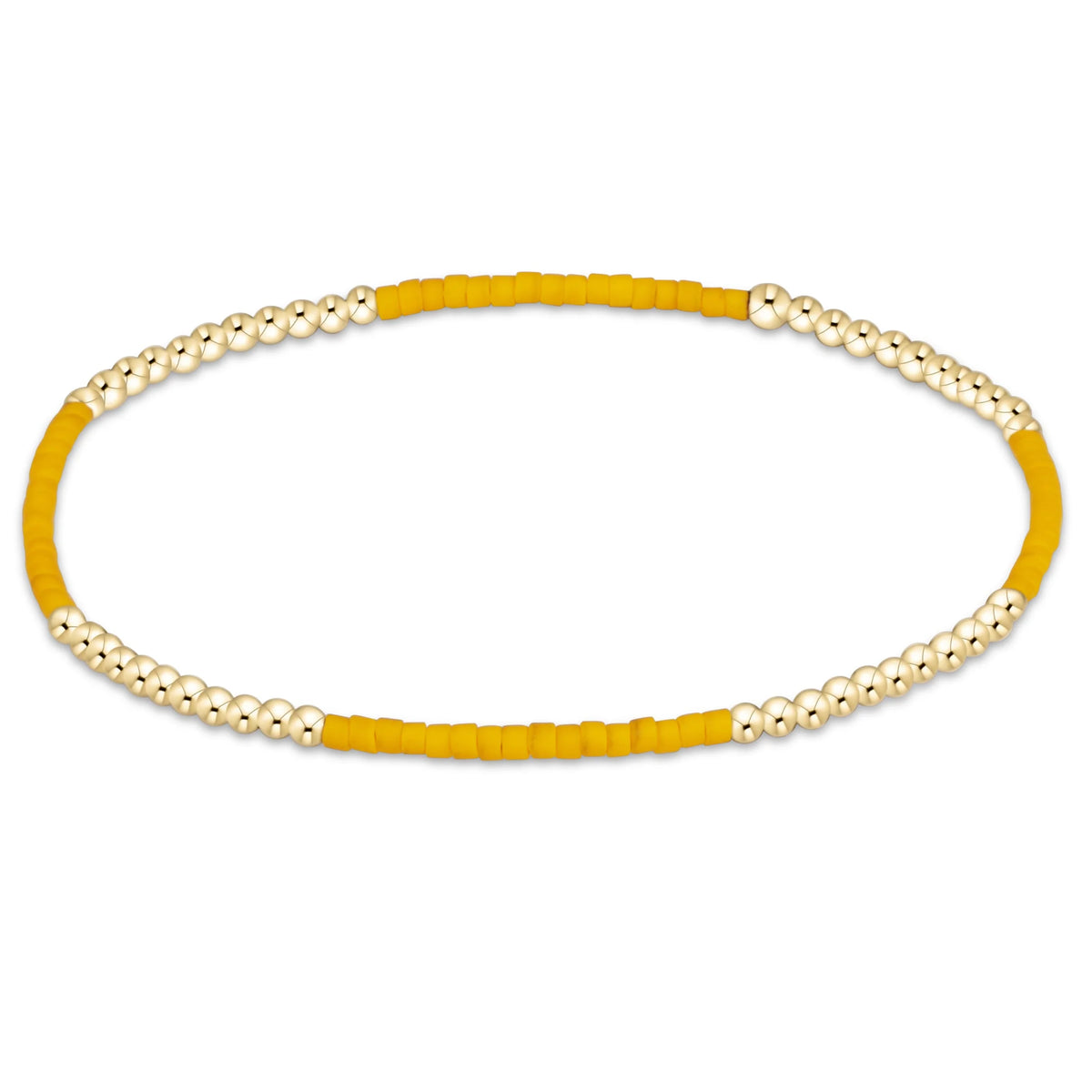 BGDHOPBLFGLDYEL  Hope Blissful Bracelet - Golden Yellow