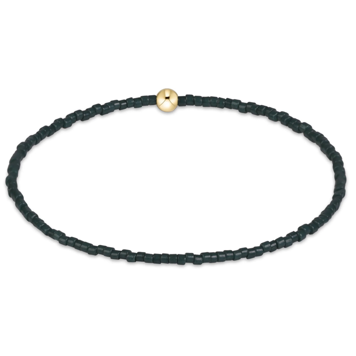 BGDHOPCLDKGRN  Hope Classic Bracelet - Dark Green