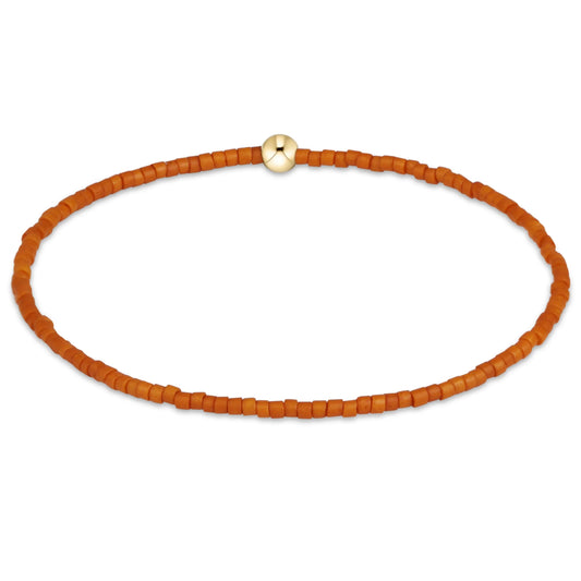 BGDHOPCLBNTORA  Hope Classic Bracelet - Burnt Orange
