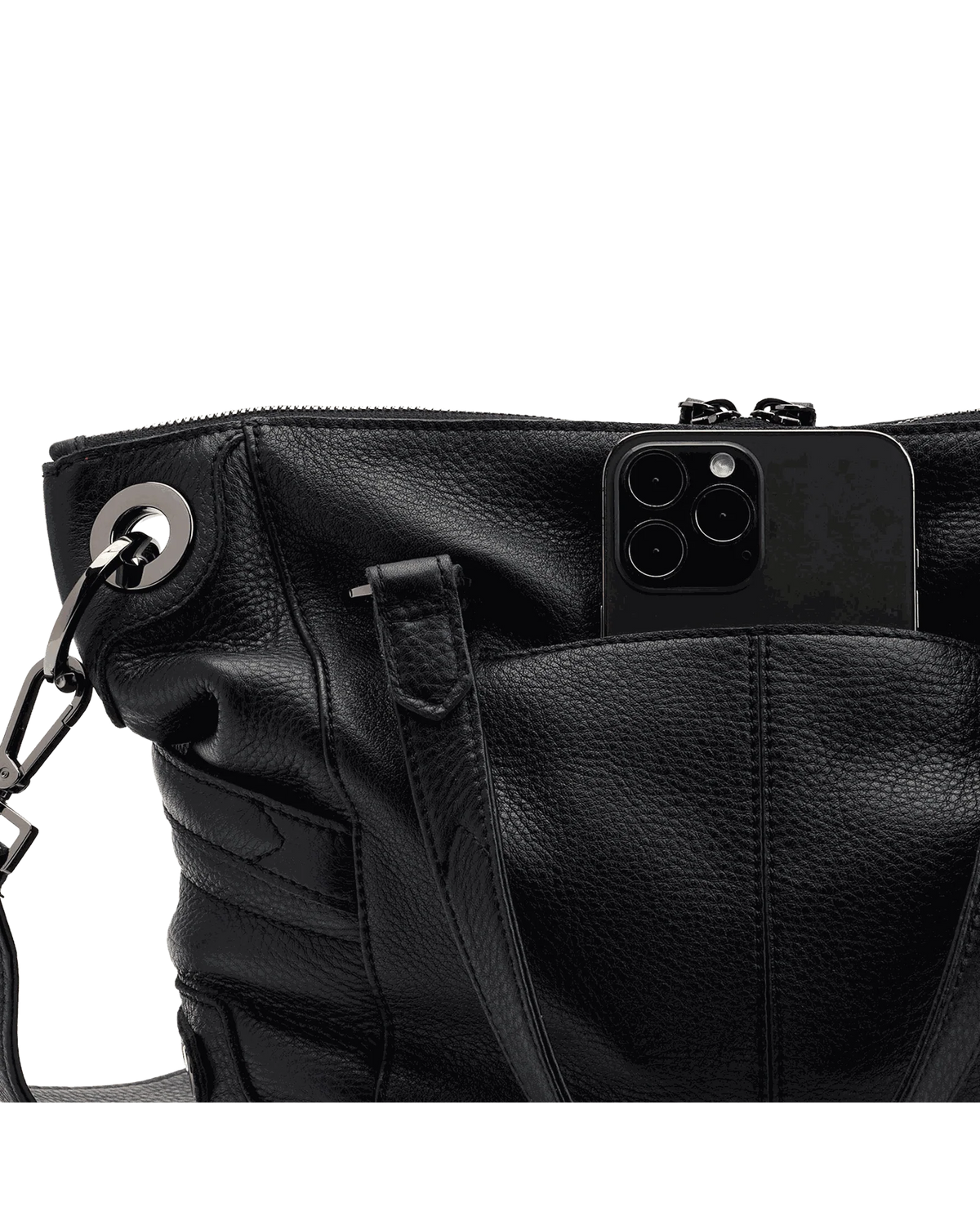 Daniel Medium Moto Black/Gunmetal