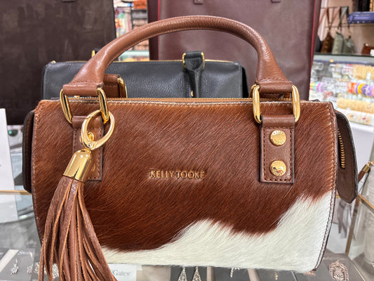 7087005 Mini Soho Calf Hair Cognac