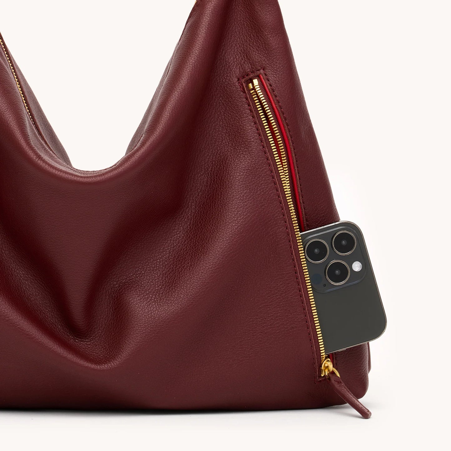 COMING SOON!  Kyle Large Cherrywood Pebble/Brushed Gold