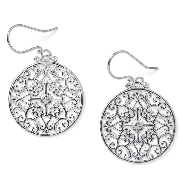 E625 Southern Gates Maya Earrings 27MM SS