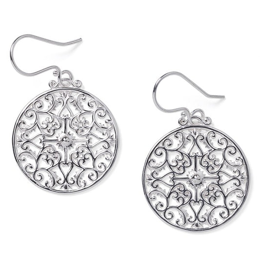 E625 Southern Gates Maya Earrings 27MM SS