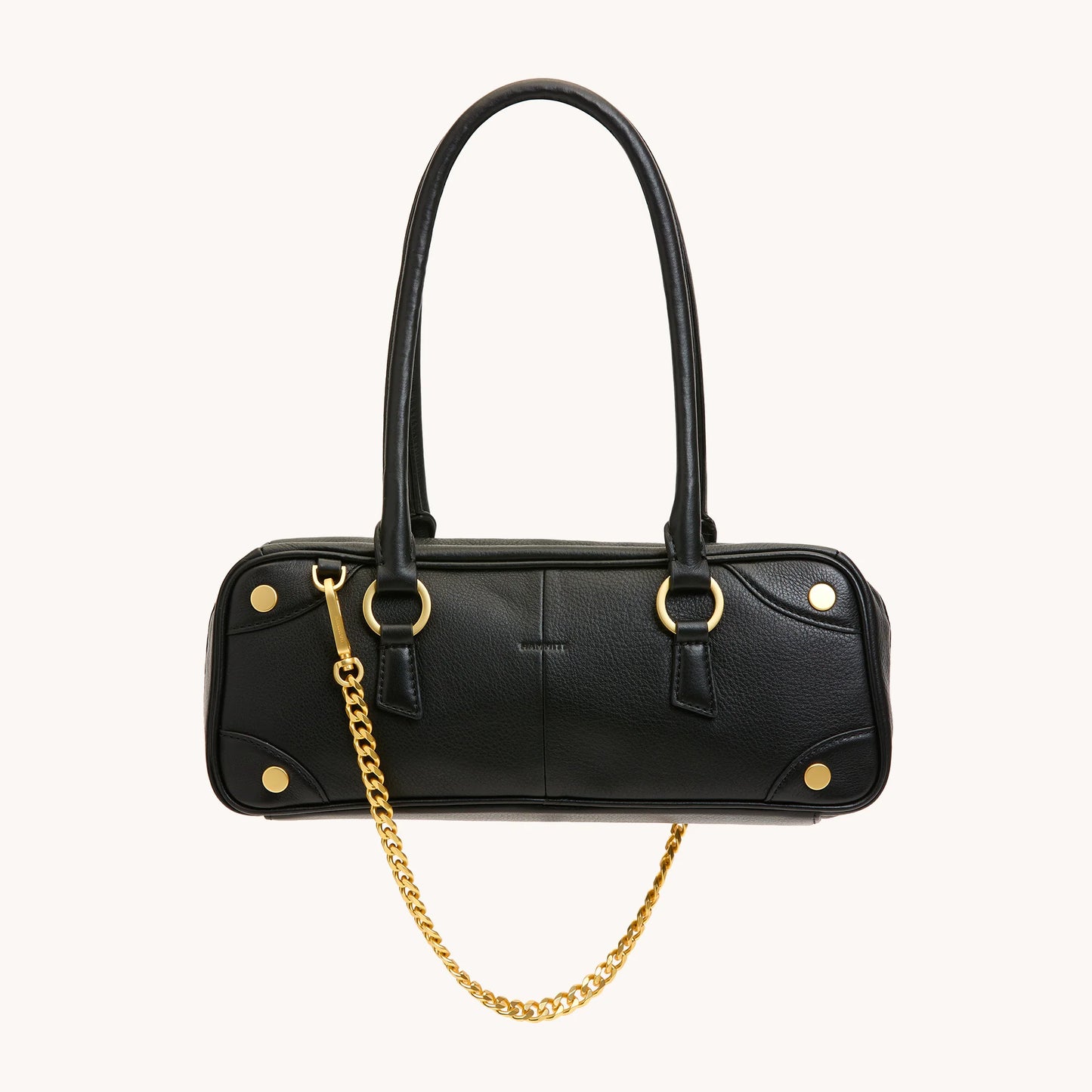 Meredith Small Black/Brushed Gold