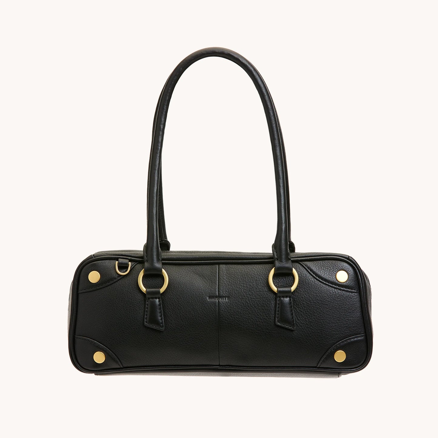 Meredith Small Black/Brushed Gold