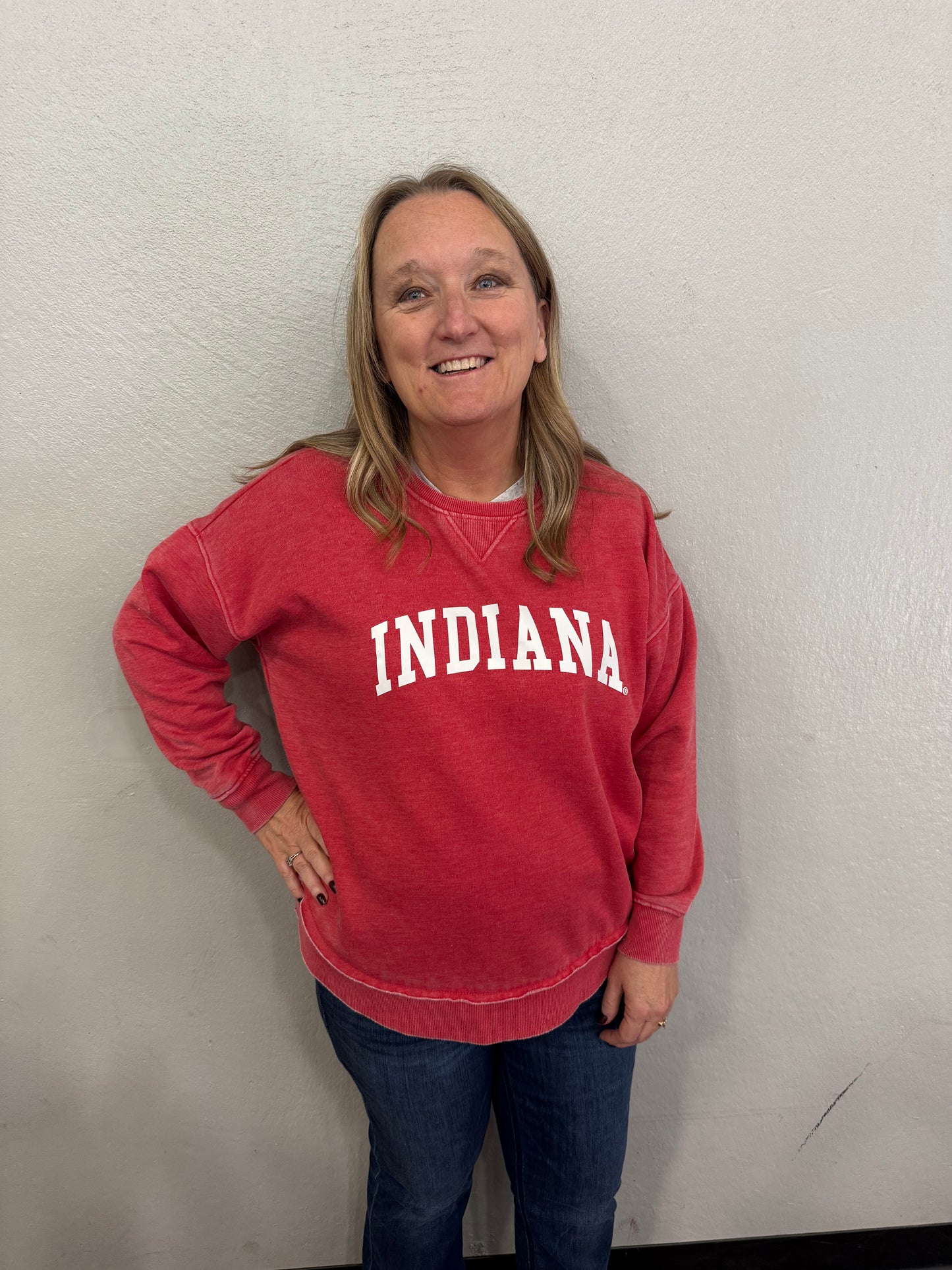 Indiana University Red Pullover