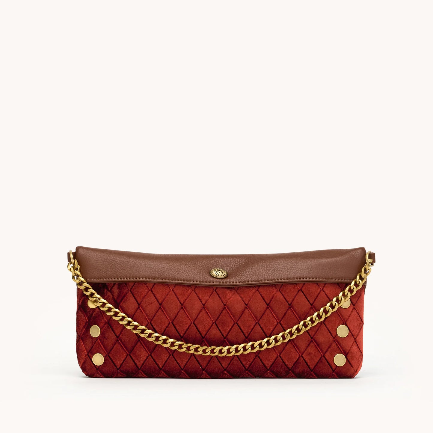 Invitation Clutch Monarch Velvet/Antique Gold