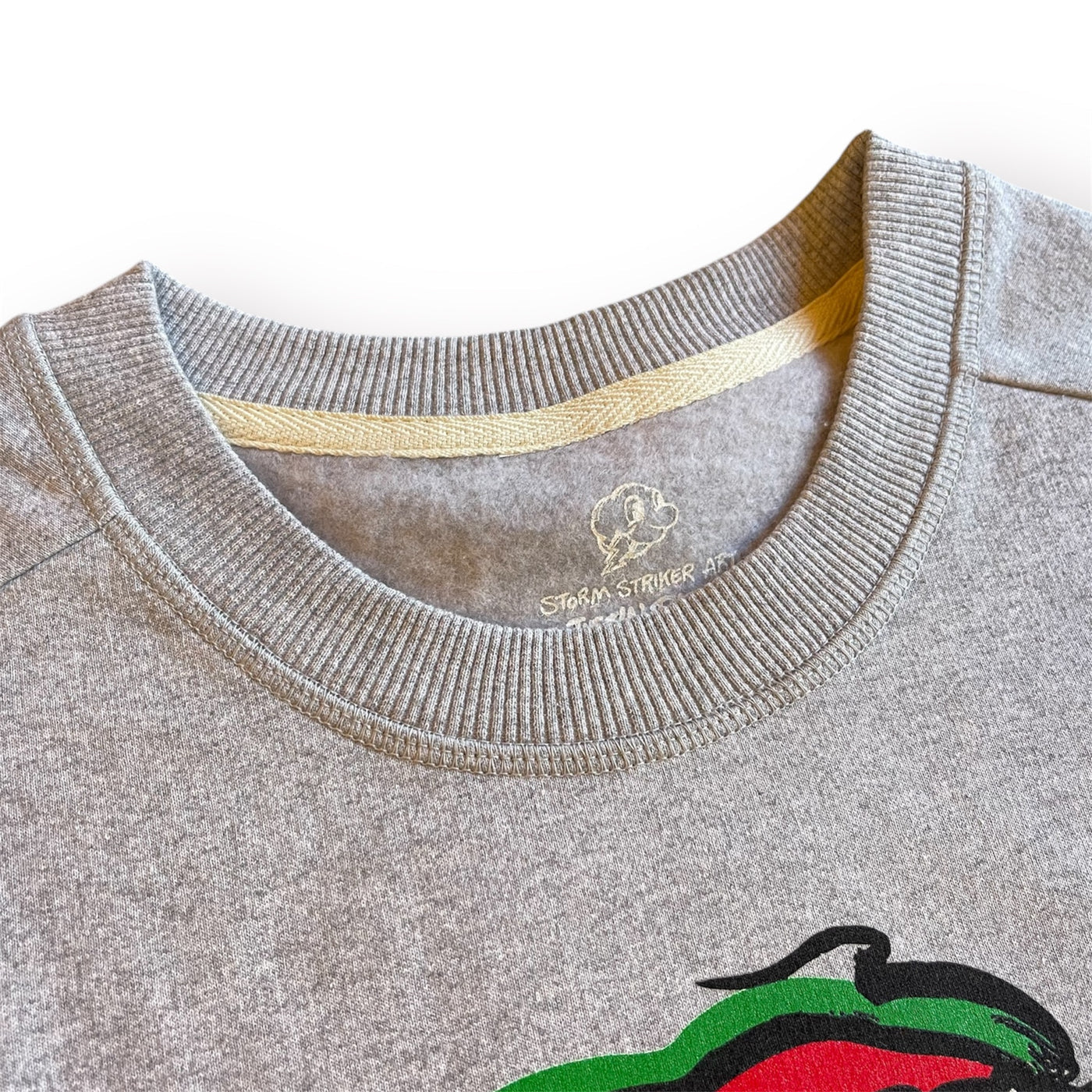 Vintage Santa Crew Sweatshirt RED, CHARCOAL, HEATHER