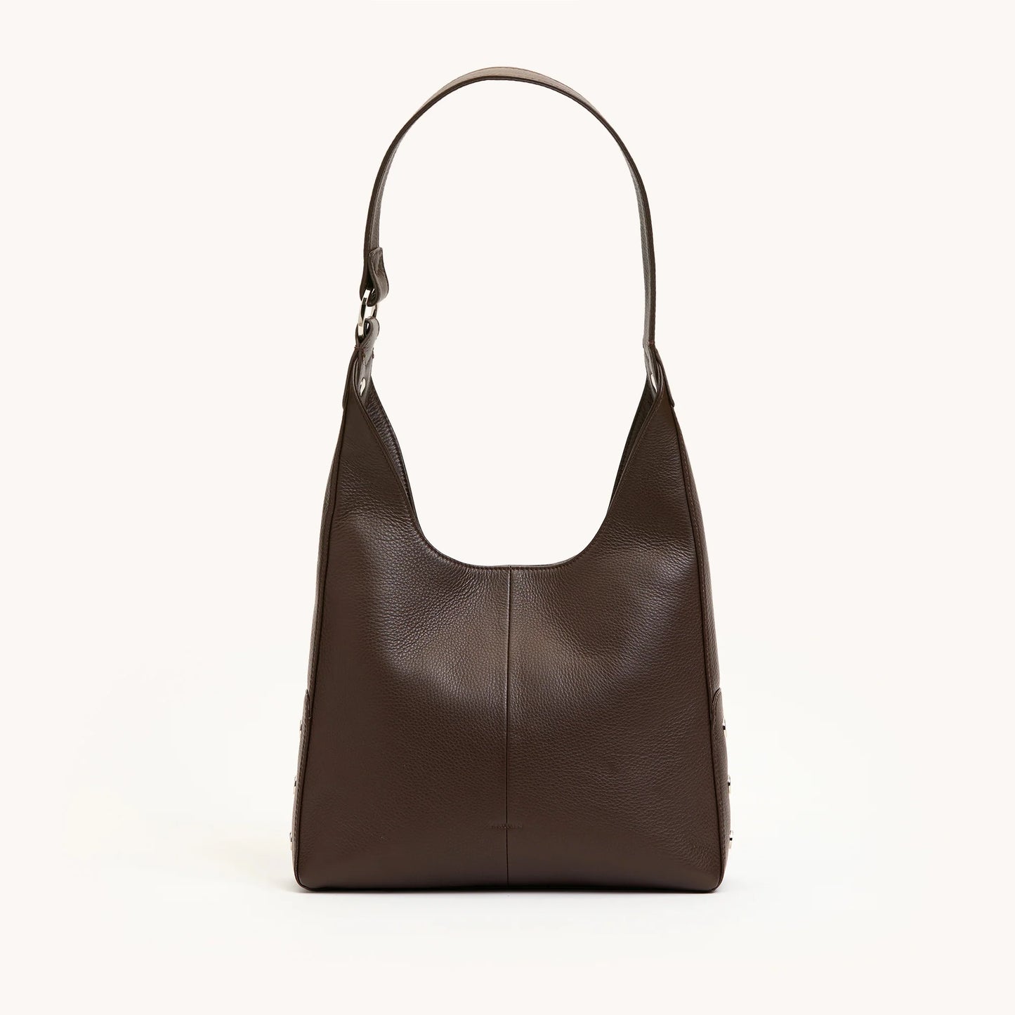 Tim Medium Espresso Pebble/Silver