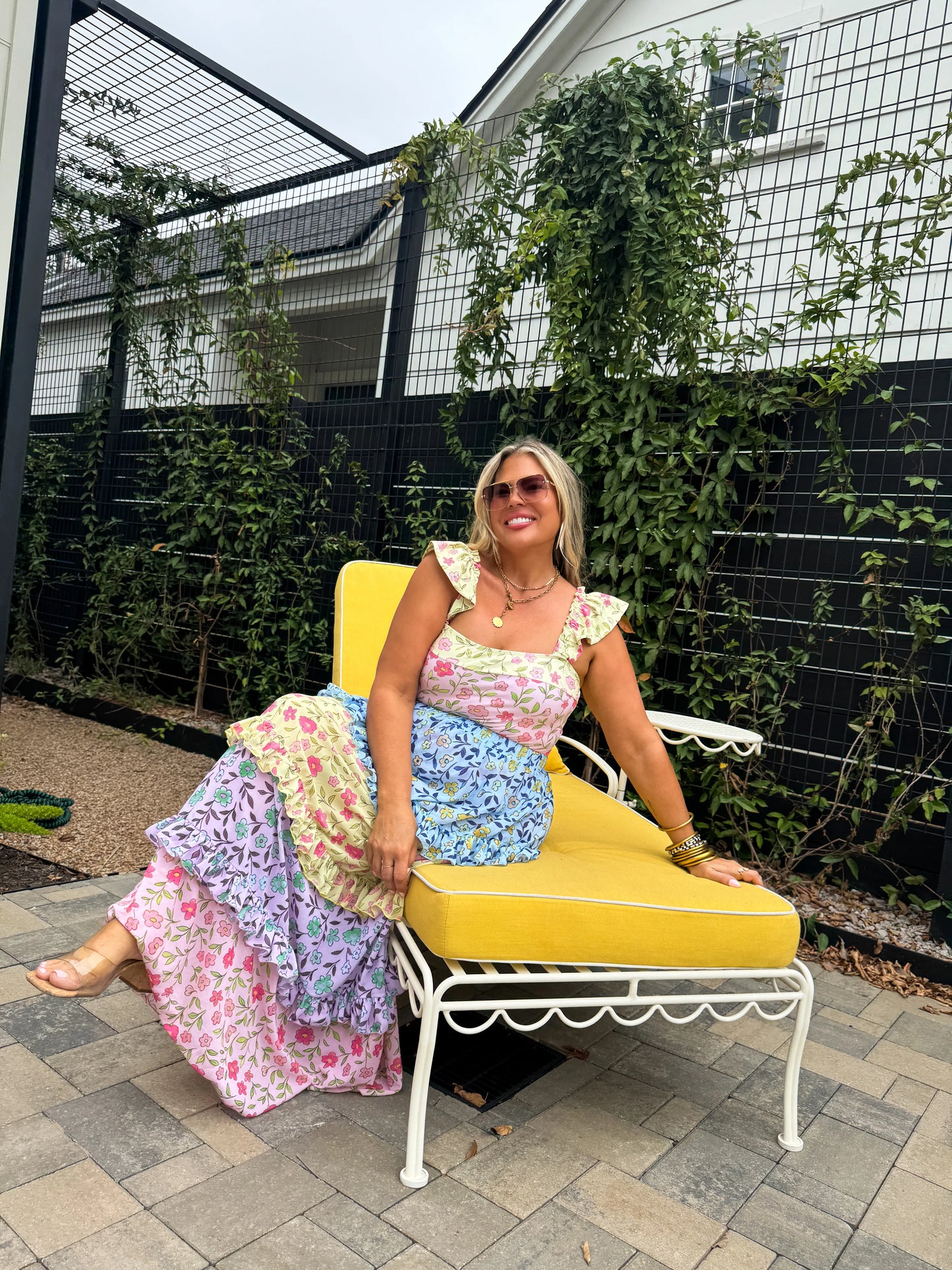 PREORDER Floral Rainbow Swim Set