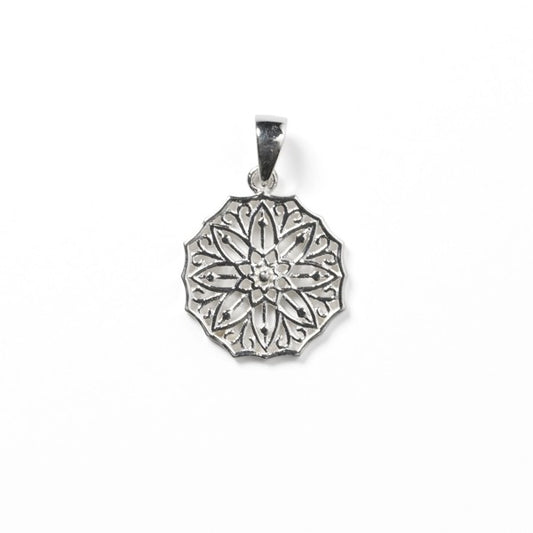 P983 Courtyard Mourning Glory Pendant