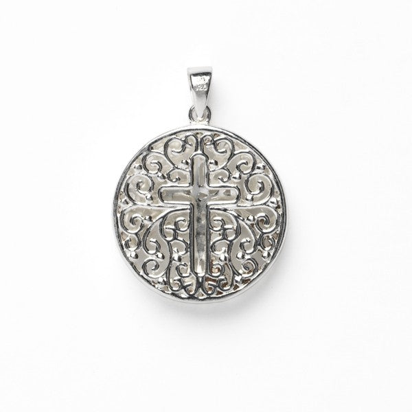 P978 Inspiration Duet Pendant Cross & Tree