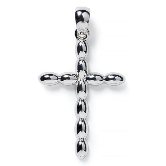 P1850 Rice Bead Cross Pendant