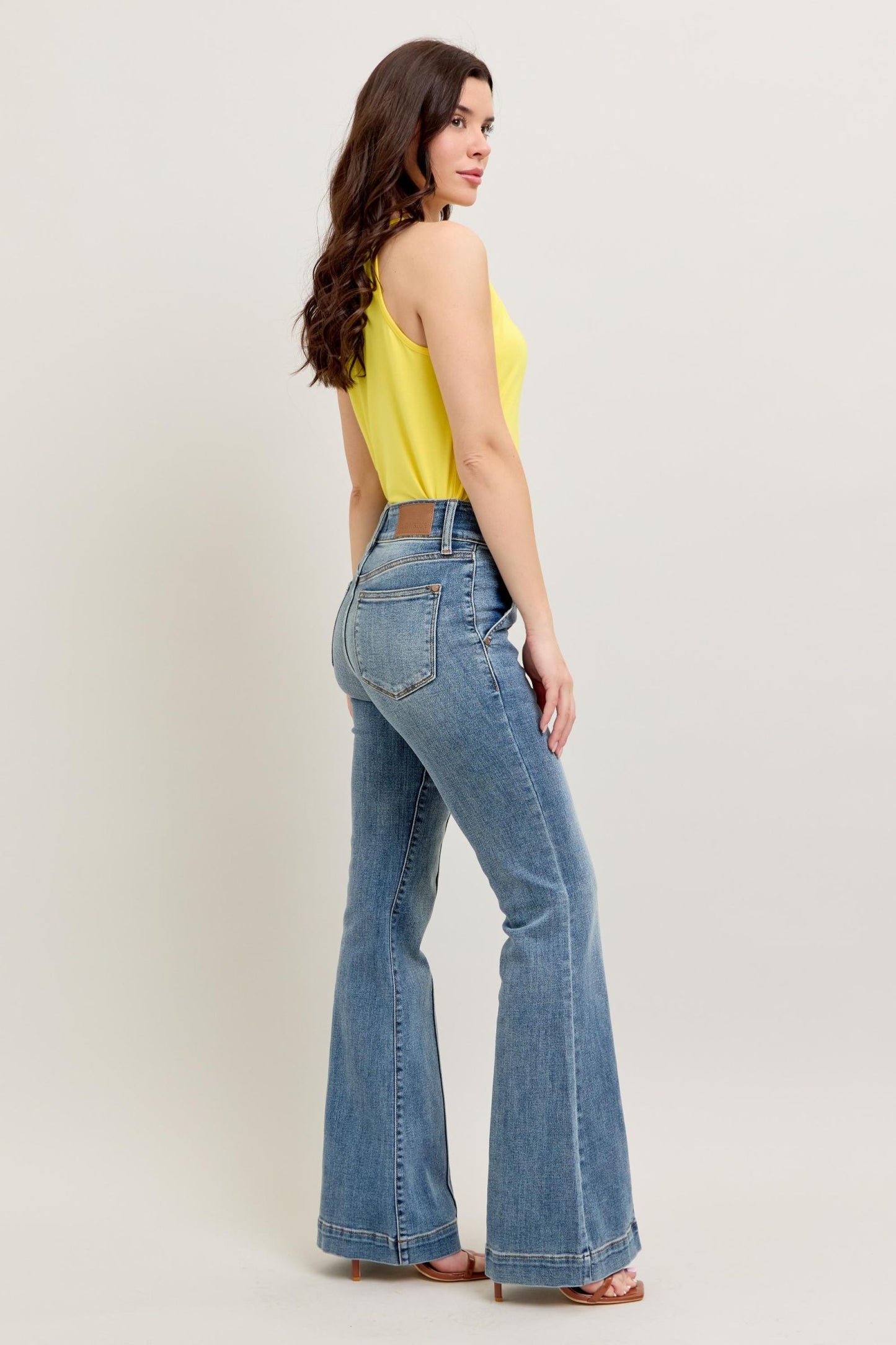 82651 Judy Blue HW Trouser Flare