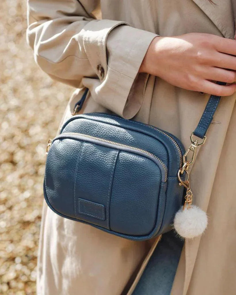Original Bag Slate Blue + 2 straps (Slate Blue Weave Chain & Slate Blue Mosaic Strap)