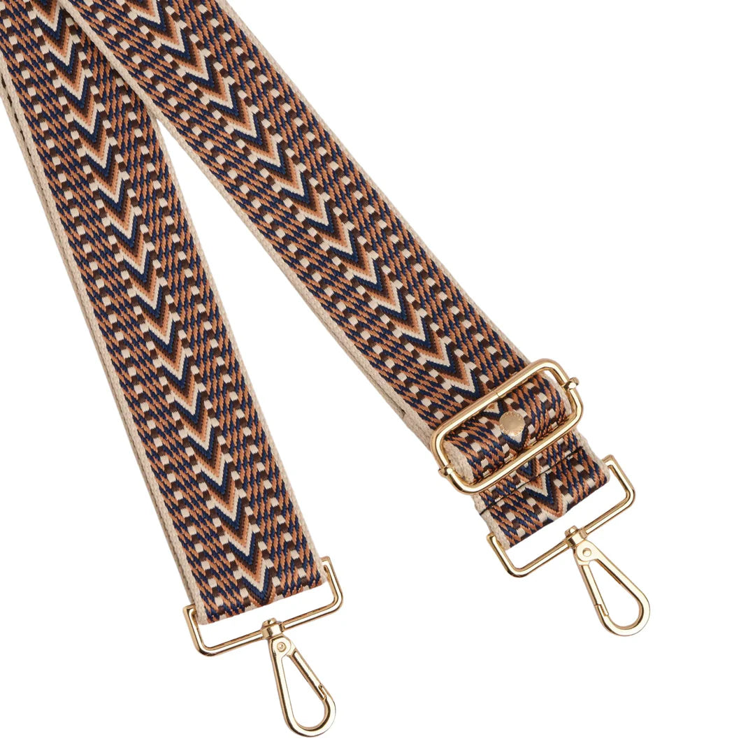 Edgware chestnut + 2 straps (Chestnut Tribal Strap & Chestnut Twist Strap)