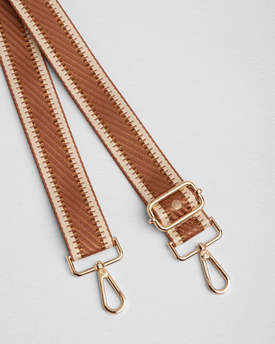 Edgware chestnut + 2 straps (Chestnut Tribal Strap & Chestnut Twist Strap)
