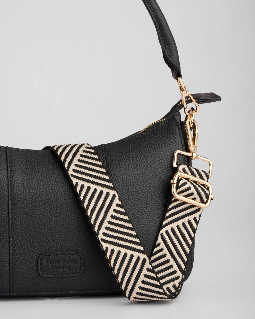 Edgware Black + 2 straps (Black Weave Chain & Black Stone Nautical Strap)