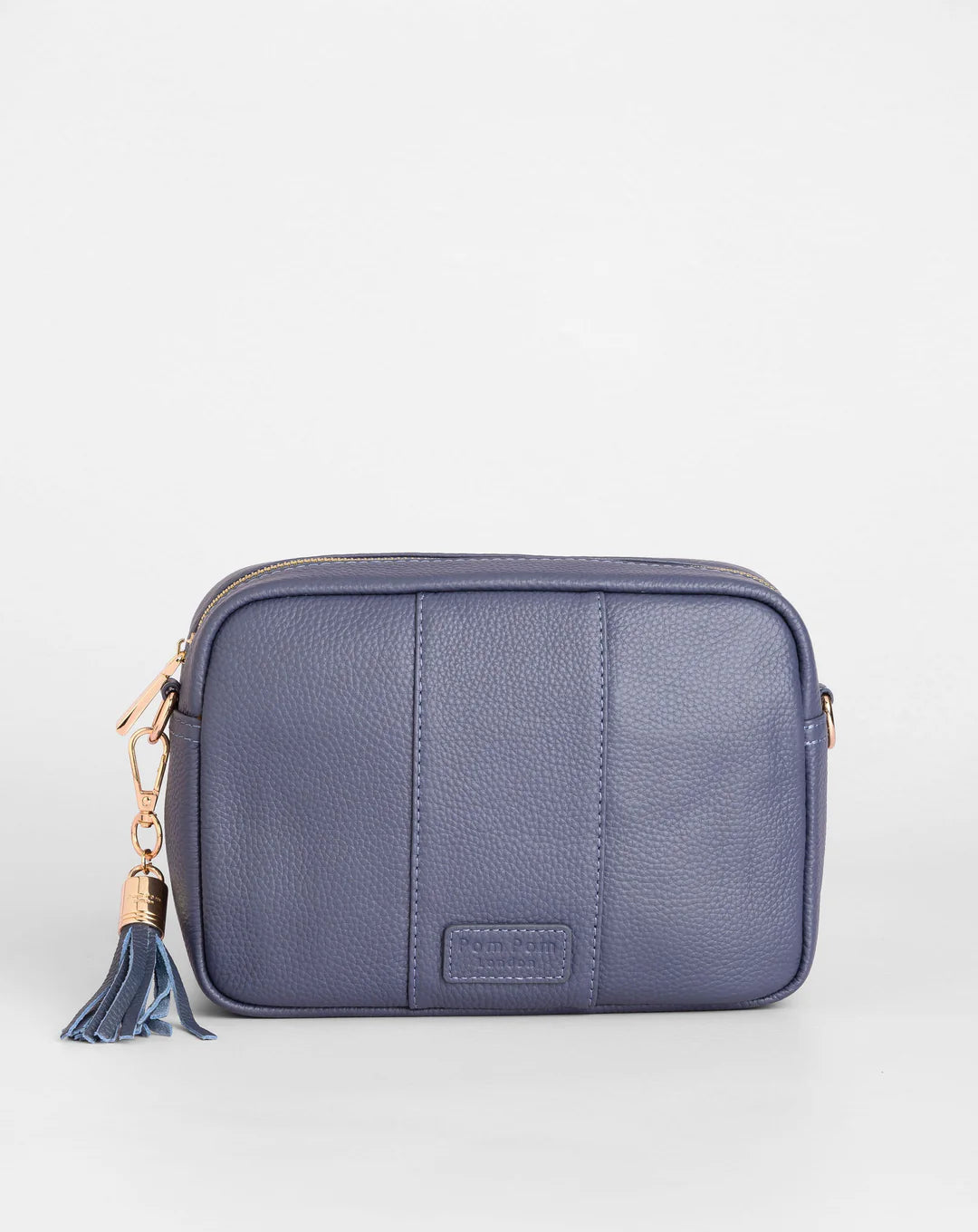 City Bag Slate Blue + 2 straps (Logo Slate Blue Strap & Slate Blue Mosaic Strap)
