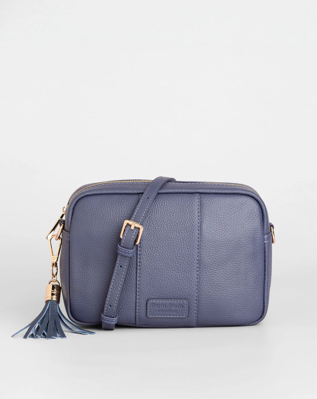 City Bag Slate Blue + 2 straps (Logo Slate Blue Strap & Slate Blue Mosaic Strap)